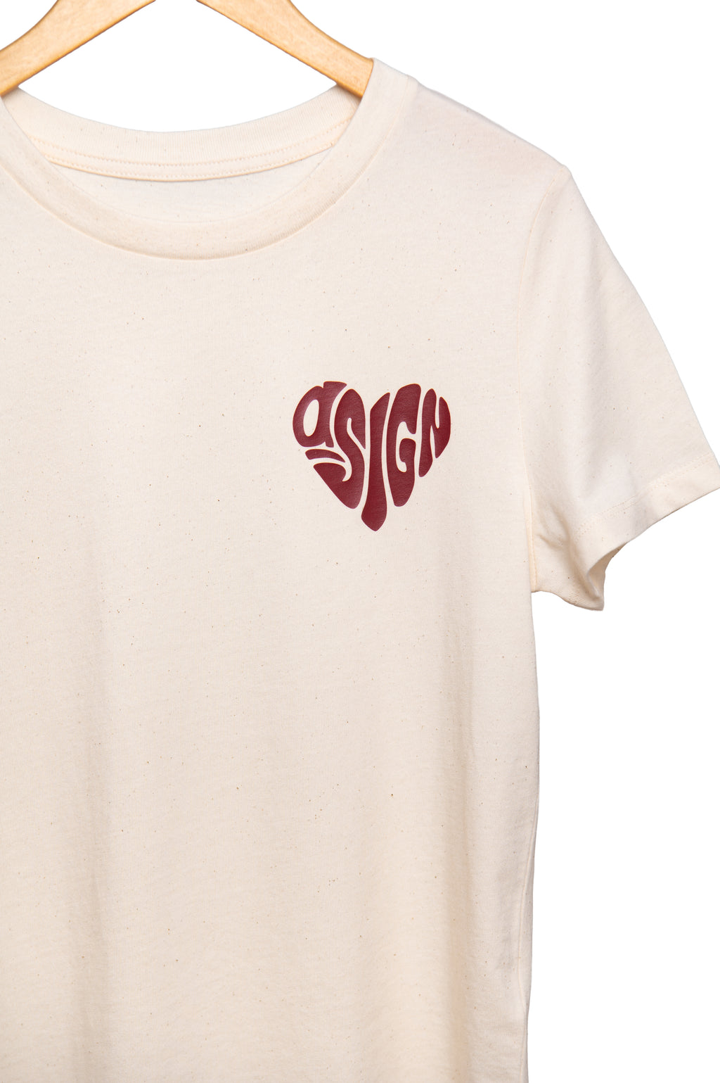 Passion T-Shirt von Asign mit rotem Logo Aufdruck